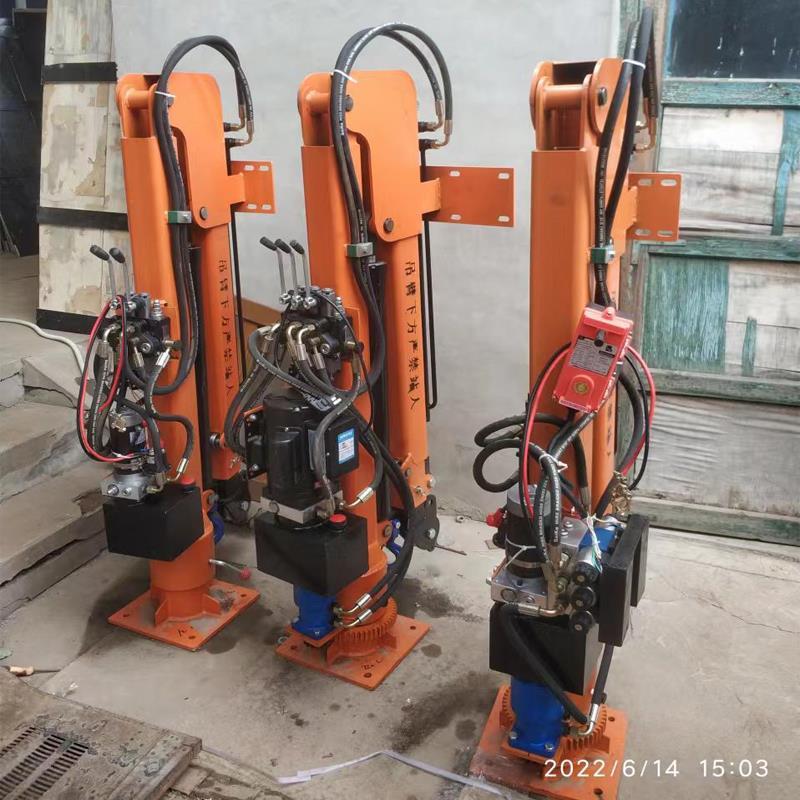 中西区重汽蓝牌随车吊 3.2吨 国六动力强 液压驱动 农用自卸起重机